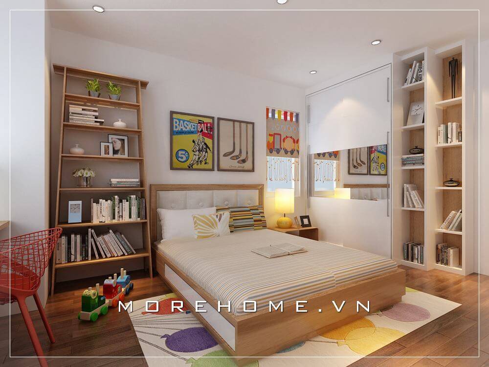 Giường ngủ bé trai